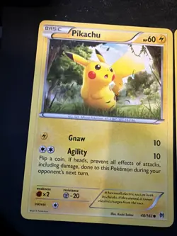 Pokemon- PIKACHU CARD LOT: 48/162 & 27/111 Excellent Condition Over 10 YEARS OLD - Image 3