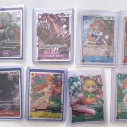 Bandai One Piece Card Game Character Cards Nami Chopper Rayleigh - Image 2