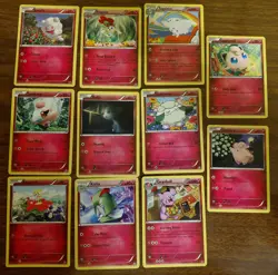 42 Pokemon Card Lot - Fairy, Dark, Dragon, Steel Types - 2011-2015 B&W XY Era - Image 1