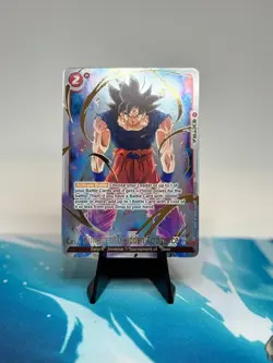 Dragon Ball Fusion World Card FB02-035 Glimpse of a Hidden Arrogance PROMO Card - Image 1