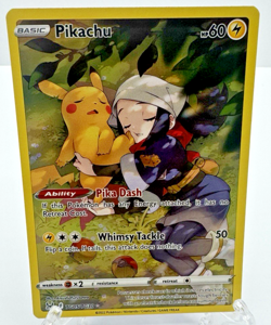 Pokemon TCG Pikachu TG05/TG30 Holo Rare Lost Origin Trainer Gallery Trade Card - - Image 2