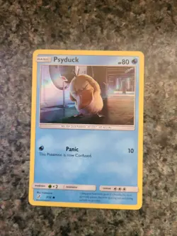 Pokemon Card - Psyduck - 7/18 - NM - Detective Pikachu p3 - Image 1
