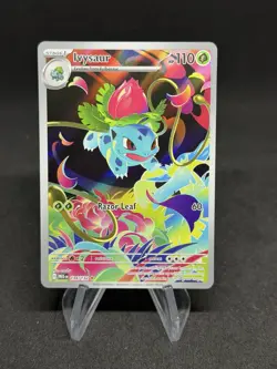 Pokemon TCG Ivysaur 134/132 Secret Rare Card NM/M Condition - Image 1