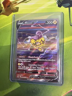 Pokemon TCG Raikou v Crown Zenith: Galarian Gallery Holo Ultra Rare Card #GG41 - Image 1