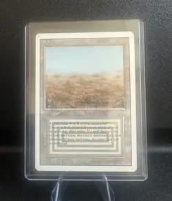 Magic the Gathering (MTG) - Revised Scrubland - Dual Land - MP (card#1) - Image 1