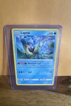 Lapras 36/236 SM Unified Minds Pokemon Card 2019 English NM/LP Water Type - Image 2