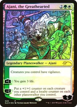 MTG - Ajani, the Greathearted - Foil - Secret Lair - Magic the Gathering - Image 1