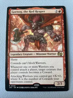 Gornog, the Red Reaper (Anime) [Foundations Jumpstart] Near Mint - Image 1