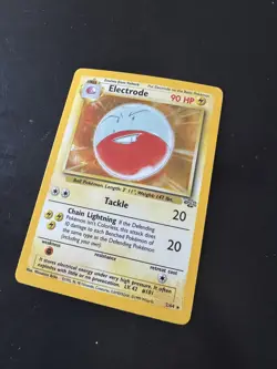 Electrode 02/64 Holo Rare Jungle Set Unlimited 1999 Pokemon LP/MP Raw WOTC - Image 4