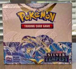 Pokemon TCG Sword & Shield Silver Tempest Booster Box English 1 Box Sealed - Image 1