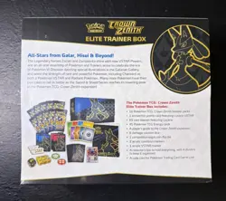 Pokemon TCG Crown Zenith Elite Trainer Box ETB New Factory Sealed - Image 2