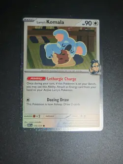 Larry’s Komala 175/217 - Ascended Heroes Cosmos Promo - Pokemon TCG - NM - Image 1
