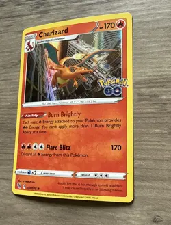 Pokemon TCG Charizard Pokemon GO 010/078 Holo Holo Rare - Image 2