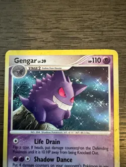 Pokemon Gengar TCG 27/130 Diamond and Pearl Base Non-Holo Rare - Image 3