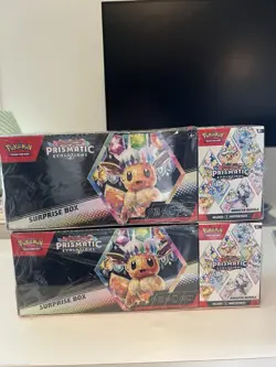Pokemon TCG-Prismatic Evolutions Sam's Club Surprise Bundle 2x - Image 1