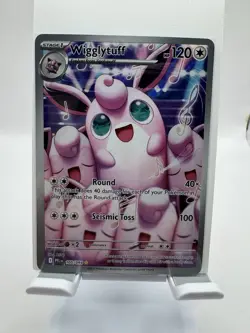 Wigglytuff- Illustration Rare 105/094 Phantasmal Flames POKEMON Holo Pack Fresh! - Image 1