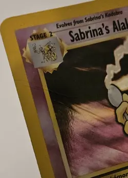 Pokemon TCG Sabrina's Alakazam Holo Rare - Image 4
