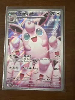 Wigglytuff 105/094 Illustration Rare Phantasmal Flames Pokemon Near Mint - Image 1