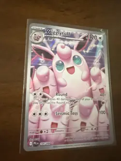 Wigglytuff 105/094 Illustration Rare Phantasmal Flames Pokemon Near Mint - Image 3