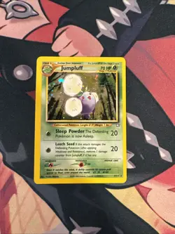 Pokemon TCG: Jumpluff 7/111 Holo Rare Unlimited 2000 Neo Genesis - Image 1
