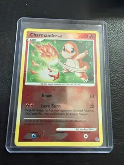 Pokemon TCG Charmander Reverse Holo Secret Wonders 82/132 Common 50 HP - Image 1