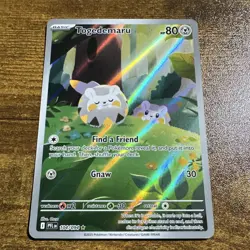 Pokemon Togedemaru Illustration Rare Phantasmal Flames 104/094 Holo English - Image 1