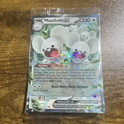 Maushold ex SV04: Paradox Rift 155/182 Double Rare Holo English 230 HP - Image 1