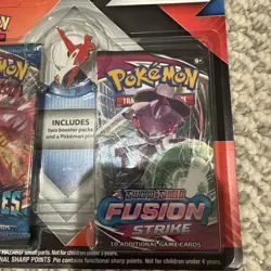 Pokemon 2 Booster Packs & Latias Collector's Pin Fusion Strike Battle Styles - Image 2