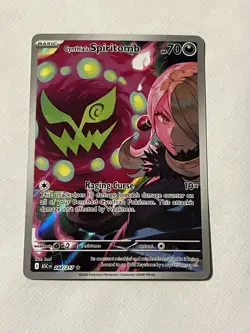 Pokemon Cynthia's Spiritomb ASC EN 244/217 Full Art Holo Rare Pokemon Company - Image 1