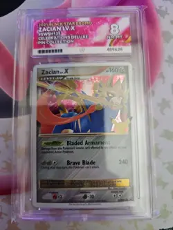 Pokemon Zacian LV.X TCG SWSH135 Celebrations Promo Card Ace 8 - Image 1