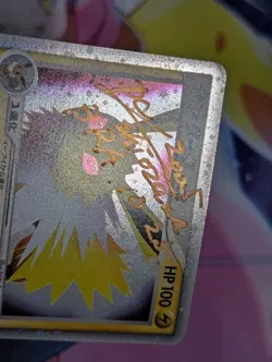 Jolteon ex Pokemon TCG Holon Research Tower Lightning Deck 004/015 DMG - Image 2