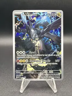 Pokemon TCG N’s Zekrom #031 Black Star Promo Full Art Ascended Heroes Promo MINT - Image 1