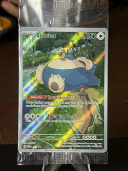 Pokemon 151 TCG Snorlax 051 SV: Scarlet & Violet ETB Black Star Promo Sealed NM - Image 1