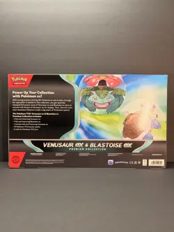 Pokemon TCG Venusaur EX & Blastoise EX Premium Collection – GameStop – Sealed - Image 2