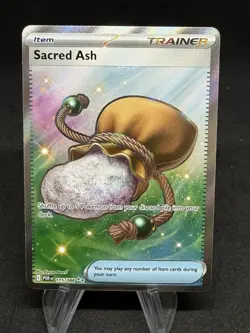 Sacred Ash 115/088 Ultra Rare Mint Condition - Pokemon ME Perfect Order - Image 1