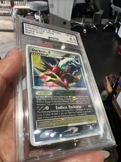 2008 Pokemon Darkrai Lv.X DP19 DP Promo HOLO Black Star Graded AGS 8.5 Mint - Image 3