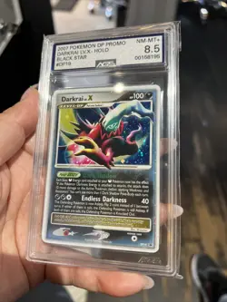 2008 Pokemon Darkrai Lv.X DP19 DP Promo HOLO Black Star Graded AGS 8.5 Mint - Image 5