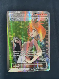 2015 Pokemon XY BREAKthrough Brigette #161/162 - Image 1