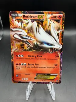 TCG POKEMON RESHIRAM EX HOLO 29/113 LEGENDARY TREASURES - Image 1