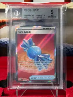 2025 Pokemon Mega Evolution Rare Candy UR BGS 9 - Image 1