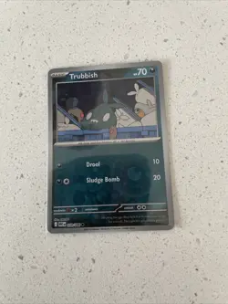 Pokemon TCG Trubbish 059/086 Reverse Holo White Flare - Image 1