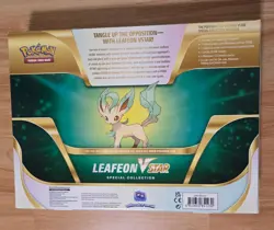 Pokemon TCG Leafeon V Star Collection Box Factory Sealed - Evolving Skies packs - Image 2