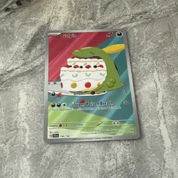 Pokemon TCG Stellar Crown Gulpin 154/142 Illustration Rare NM pack fresh - Image 2