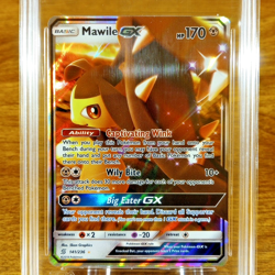 Pokemon Sun & Moon Unified Minds Mawile GX 141/236 AGS Mint+ 9.5 Holo Rare 2019 - Image 2