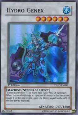 Yugioh - Hydro Genex (Super Rare) (Unlimited) - TSHD-EN095 (P) - Image 1