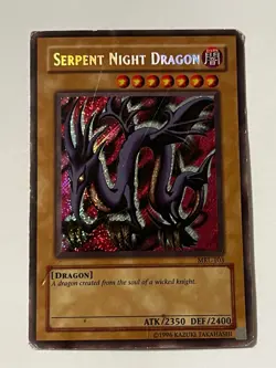Yu-Gi-Oh! Serpent Night Dragon MRL-103 Magic Ruler Secret Rare Holo Konami - Image 1