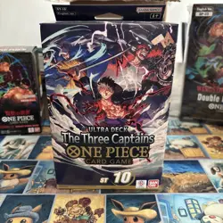 One Piece TCG English The Three Captains Ultra Starter Deck ST-10 New Sealed - Image 1