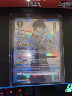 Union Arena Rurouni Kenshin Signed Sojiro Seta 2 star - Image 3