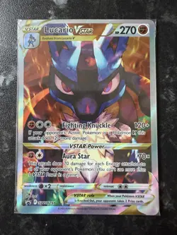 Pokemon TCG Lucario VSTAR SWSH291 Holo Promo Card SEALED - Image 1