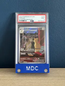 PSA 9 Persian 078/064 Illustration Rare Shrouded Fable MINT Graded Pokemon Card - Image 1